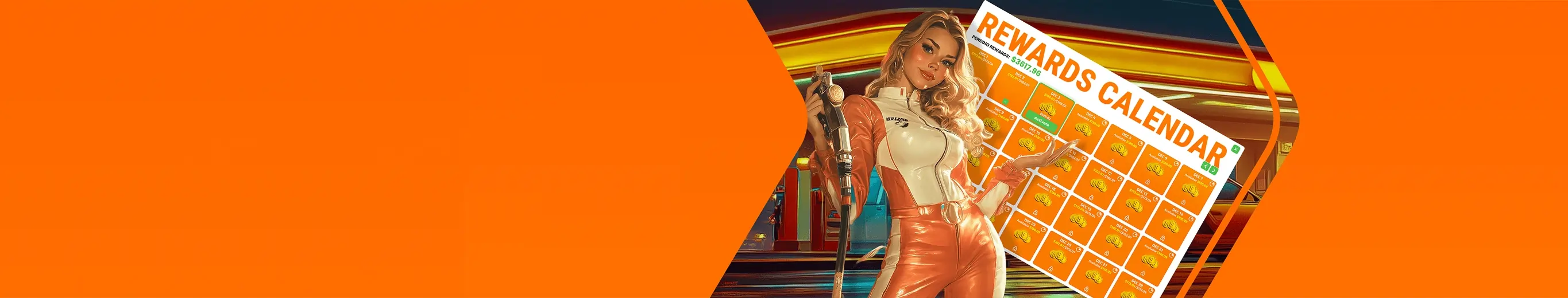 30% Back with Rewards Calendar
